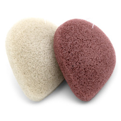 Spugne Konjac per il viso - Per la pelle secca