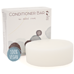 Acondicionador sólido - Todos los tipos de cabello - Sin fragancia...